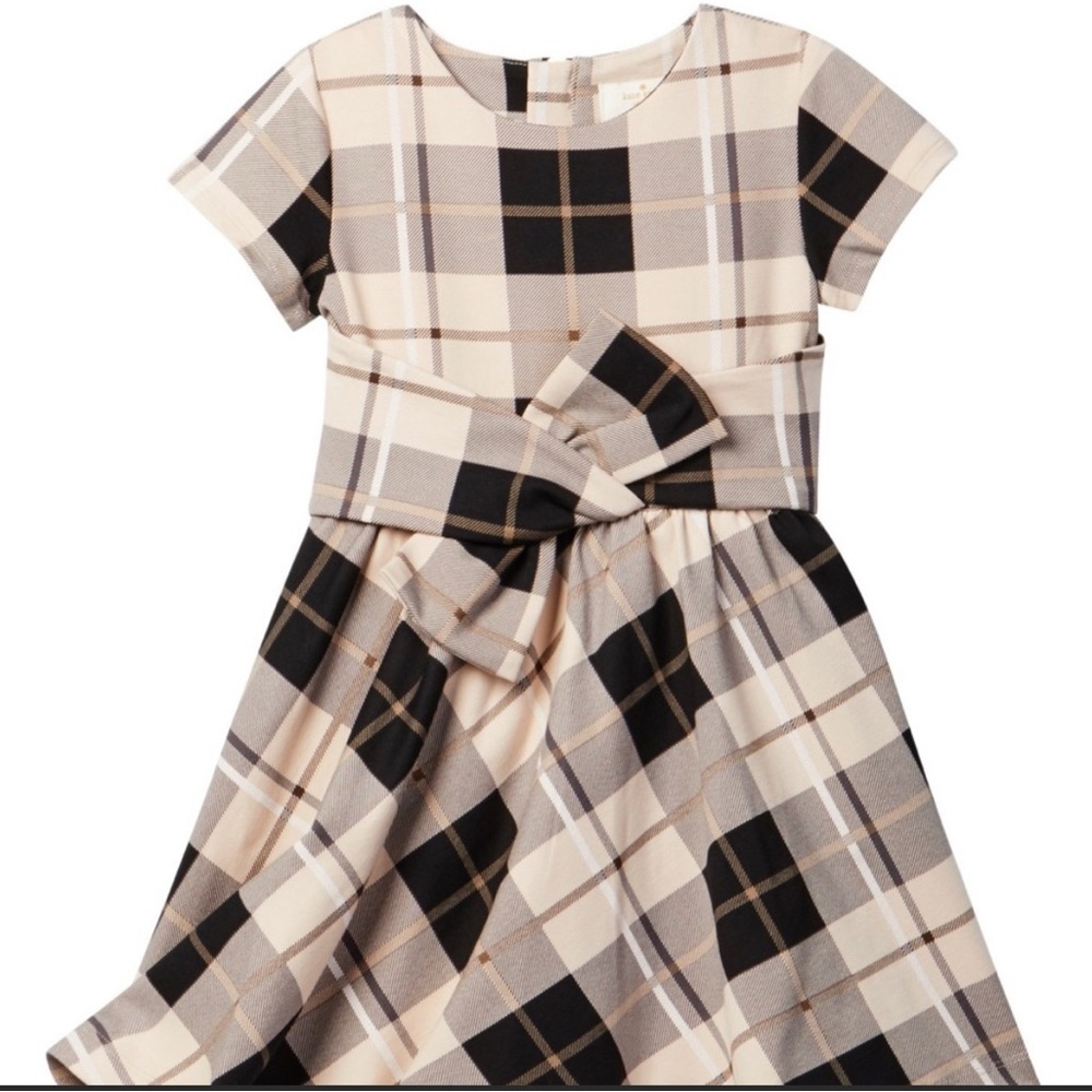 Kate spade girls 4T plaid dress